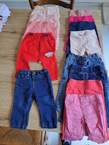 Pantalons 6 mois