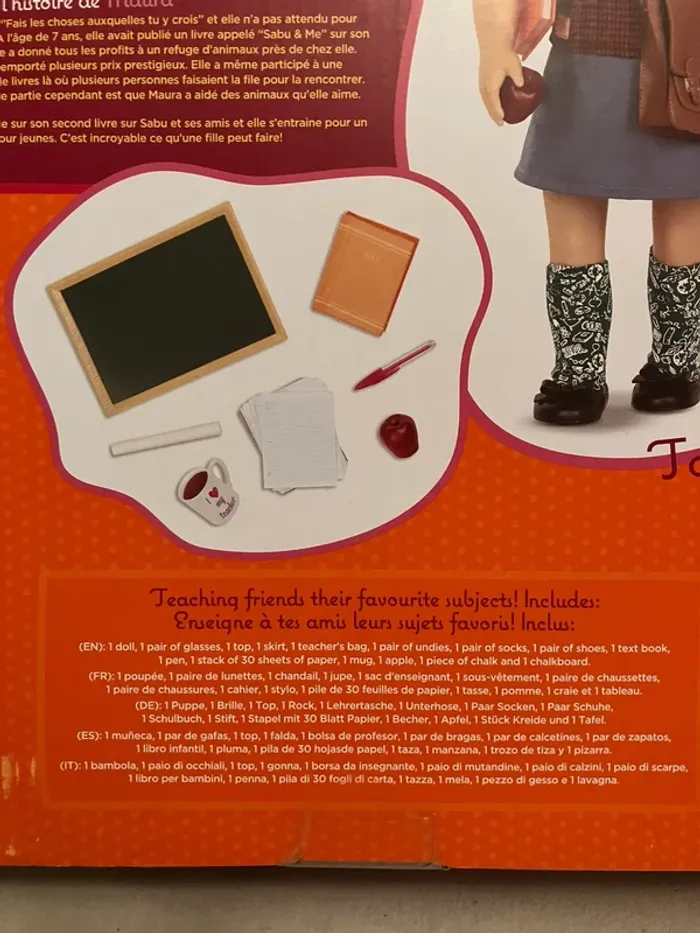 Poupée écolière Taylor - photo numéro 4