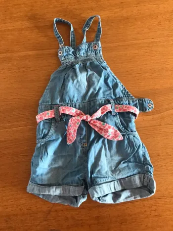 Salopette été 2 ans en jean