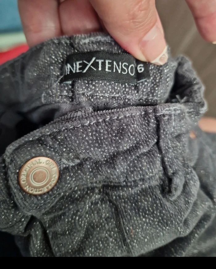 Pantalon velours pailleté 6 ans - photo numéro 3