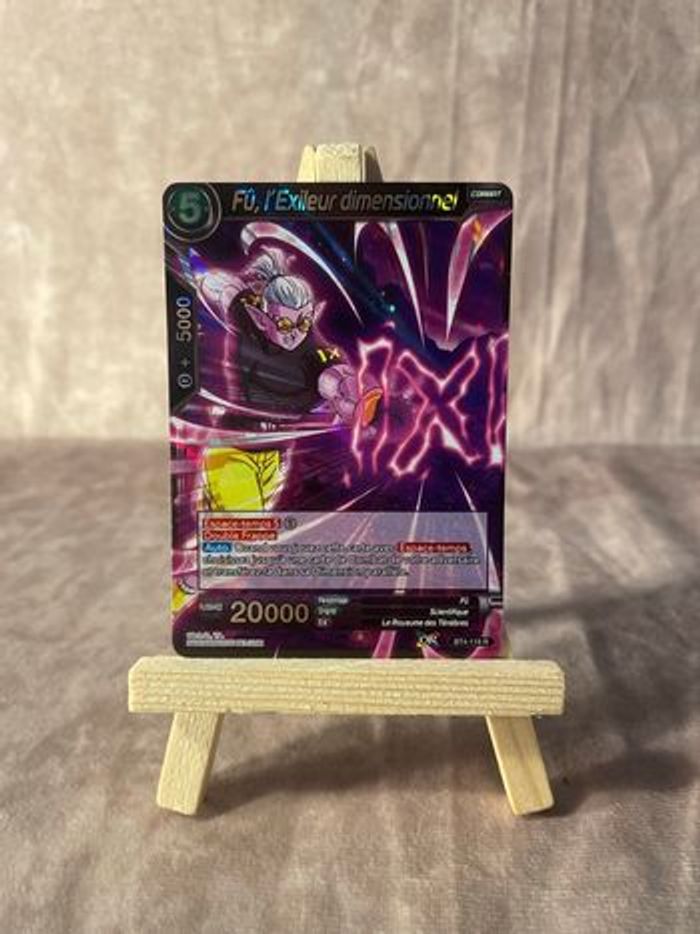 Bt4 - 118 R - Fú, l'exileur dimentionnel - Dbs card game version française