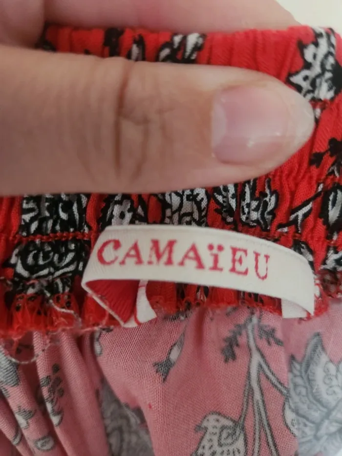 Jolie jupe été colorée Camaieu taille s - photo numéro 4