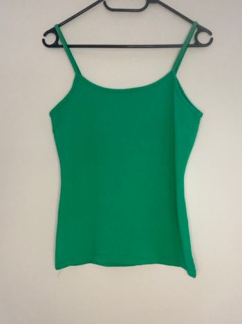 débardeur vert