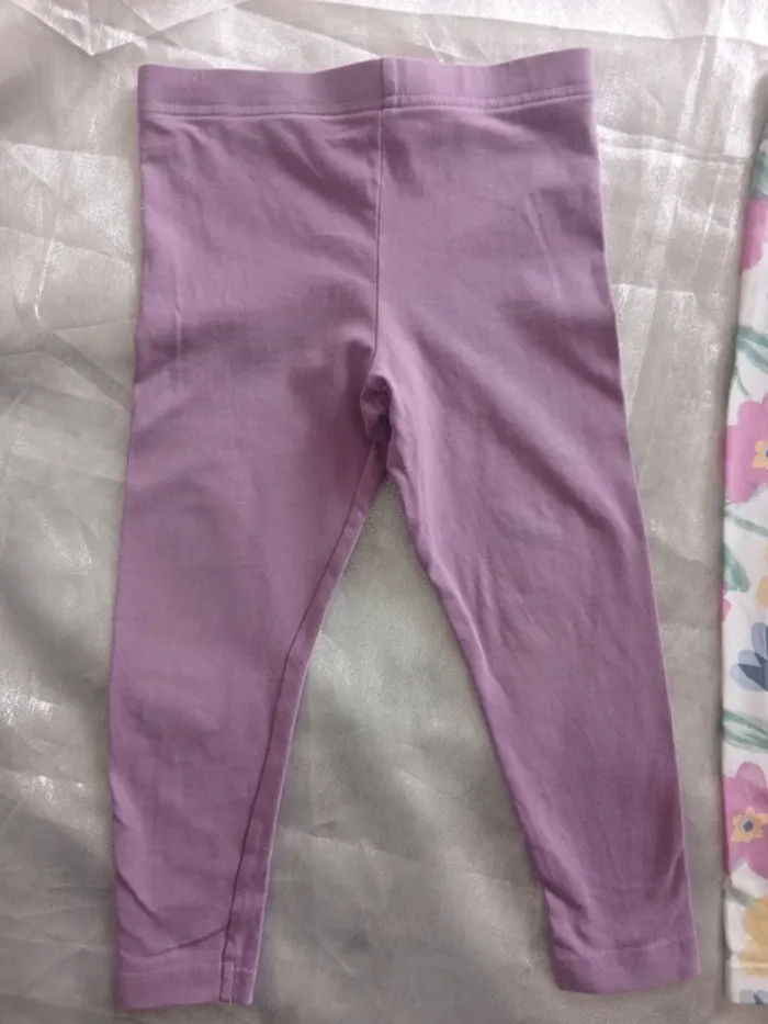Lot de 2 leggings 2-3 ans - photo numéro 2
