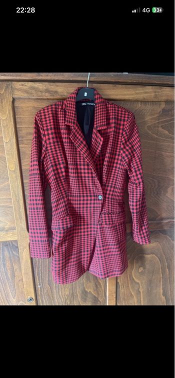 Robe blazer avec shorts intégré 