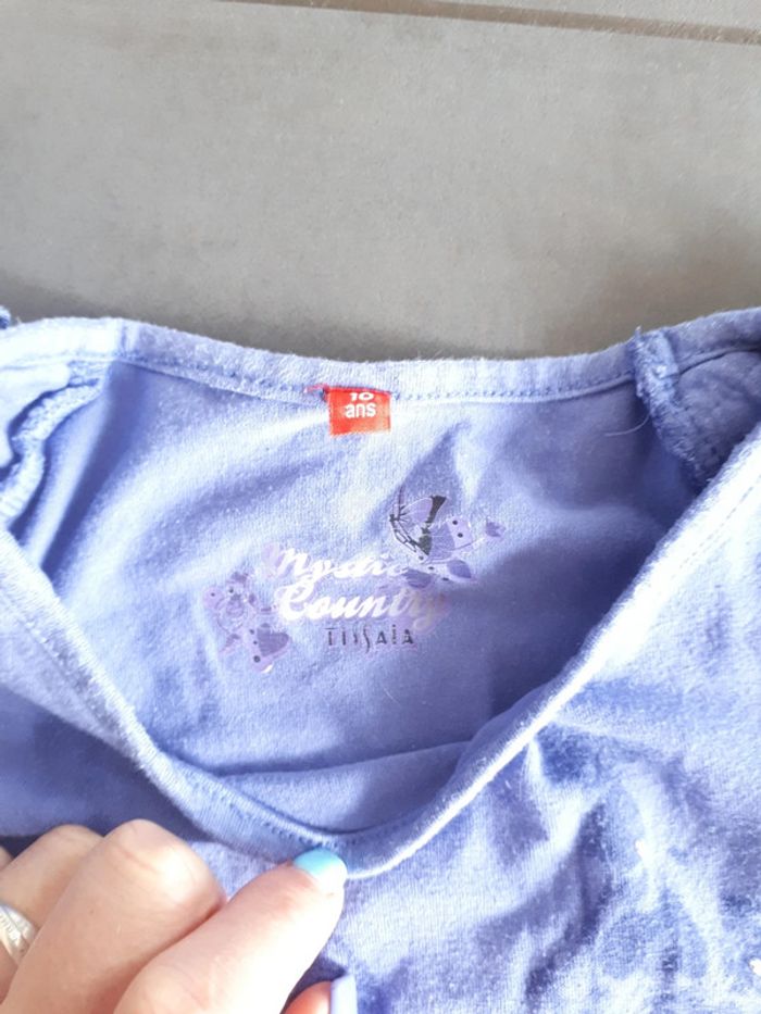 Tee-shirt manches longues Tissaia 10 ans - photo numéro 4