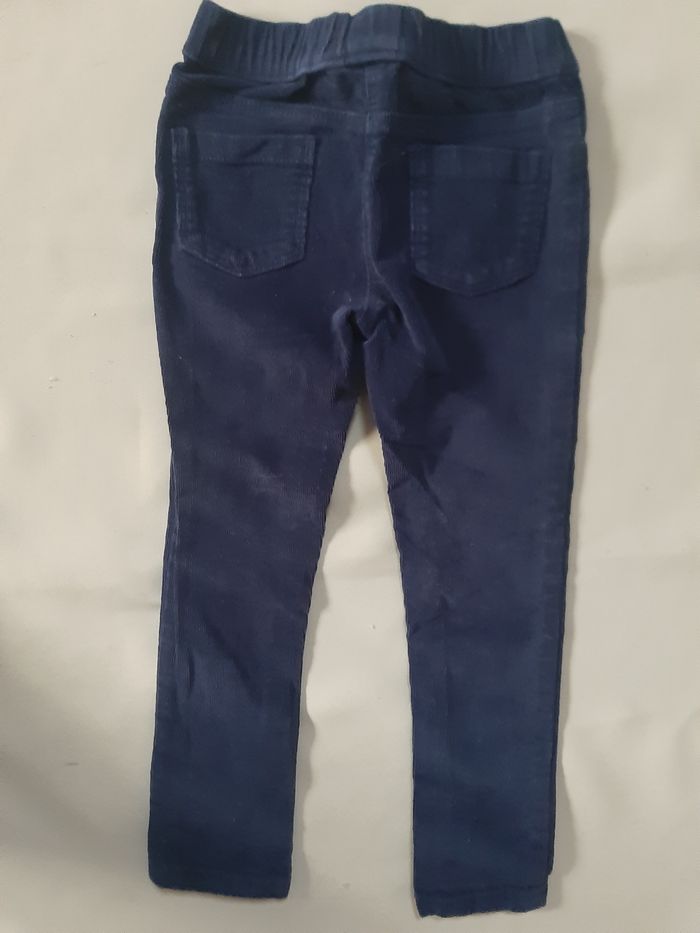 pantalon velours hiver fille - DPAM - 3 ans - photo numéro 4