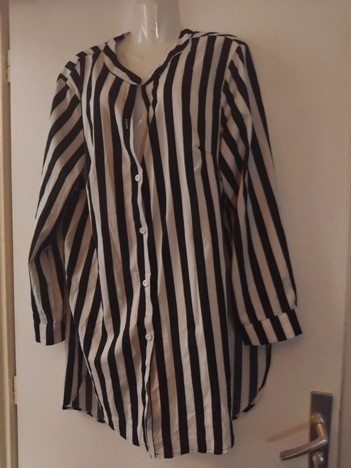 Chemise longue ouverte - photo numéro 3
