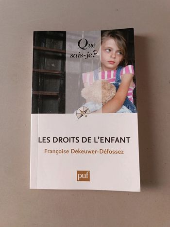 Les droits de l'enfant Françoise Dekeuwer-Défossez puf
