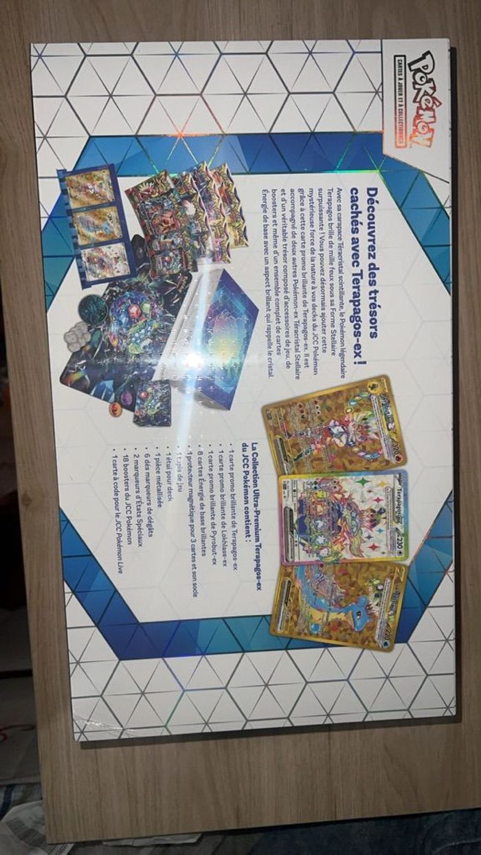 UPC Pokémon terrapagos ex neuf et scellé fr - photo numéro 2