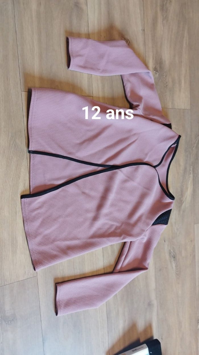 Gilet fille 12 ans