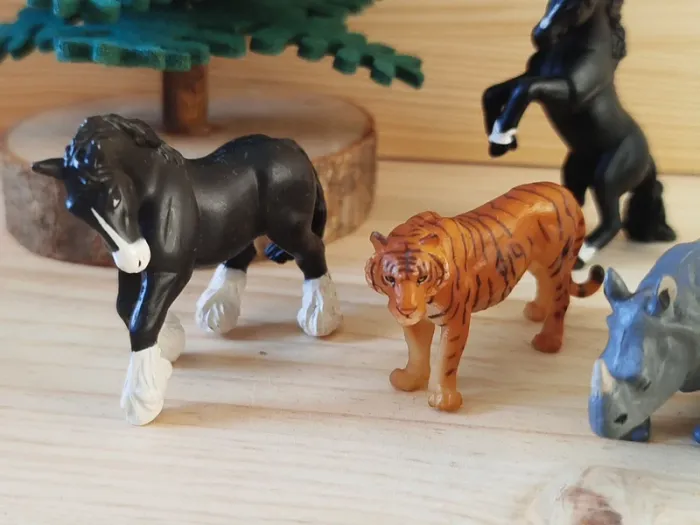 PAPO mini figurines Animaux et cavalière - photo numéro 6