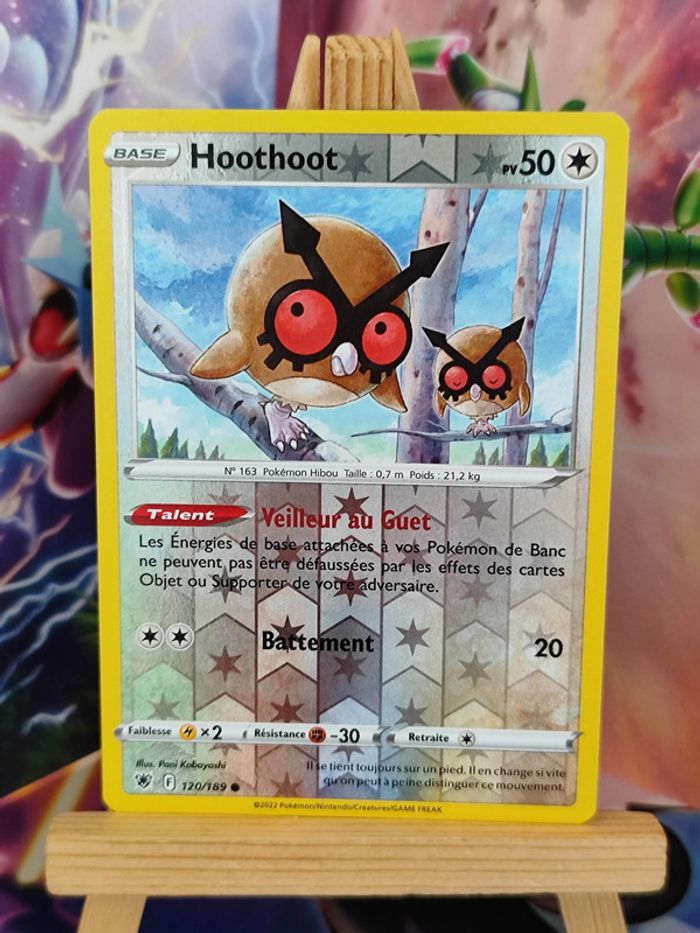 Hoothoot reverse 120/189 astres radieux