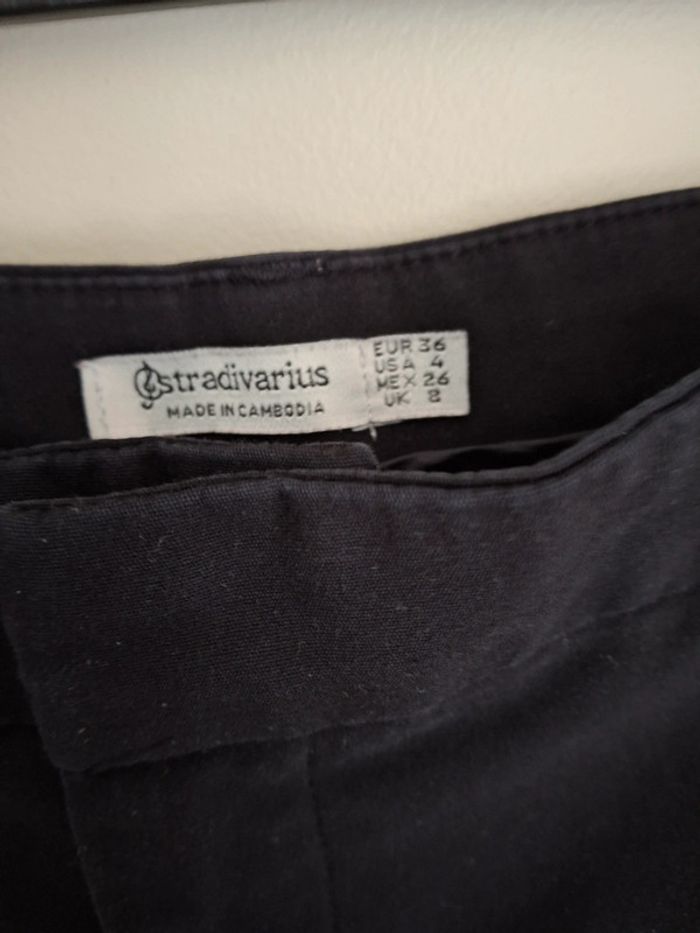 Pantalon stradivarius noir 36 - photo numéro 3