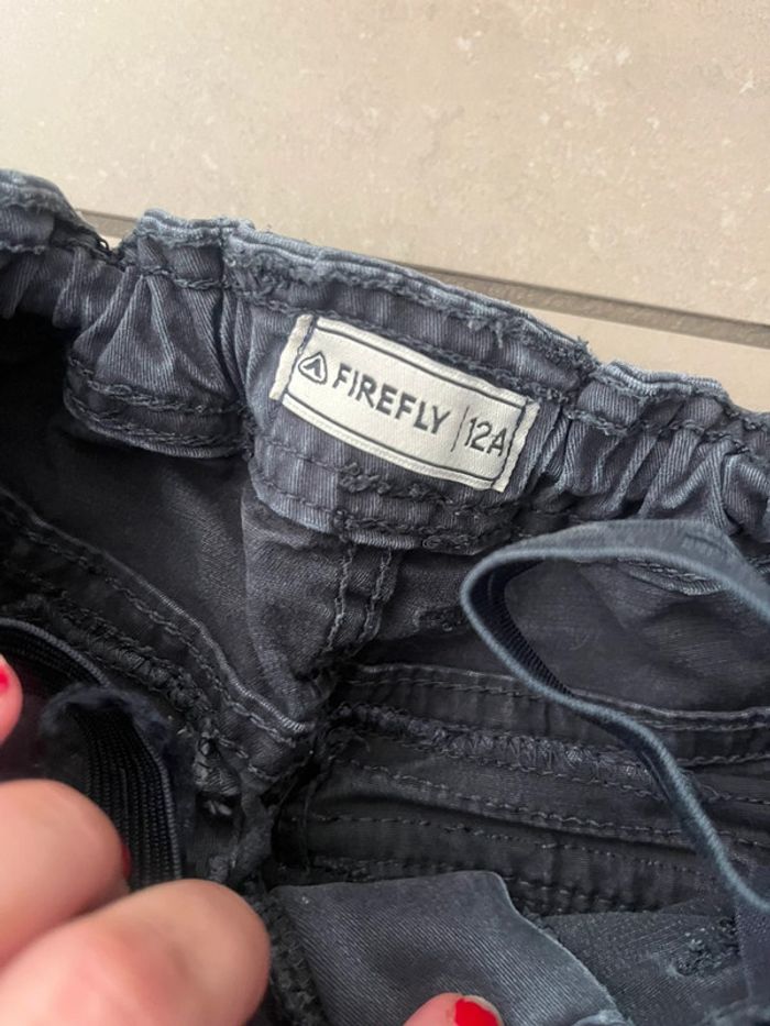 Pantalon cargo noir firefly garçon 12 ans - photo numéro 3