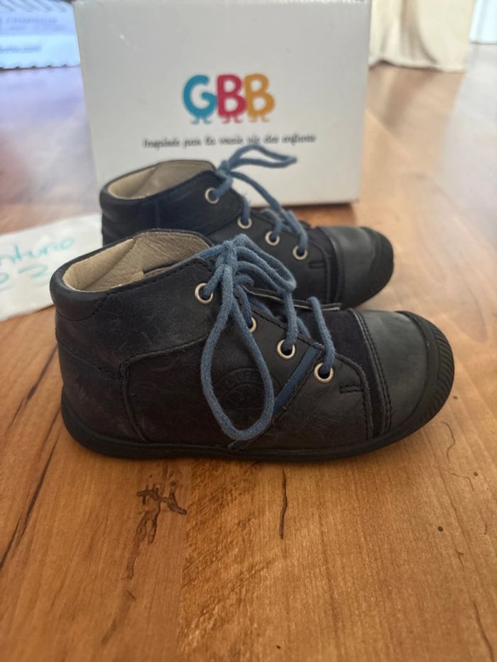 Chaussure GBB bleu marine pointure 23 - photo numéro 4