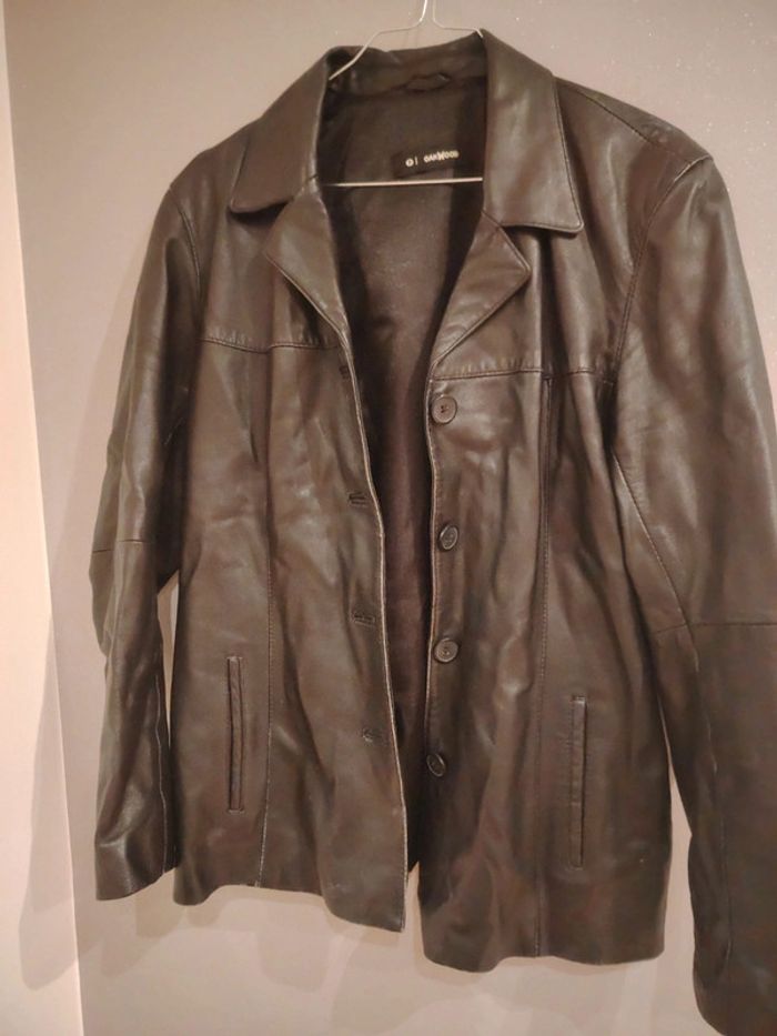 Veste en cuir