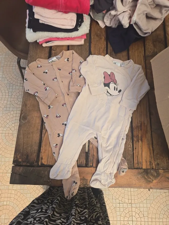 Lot pyjama léger minnie