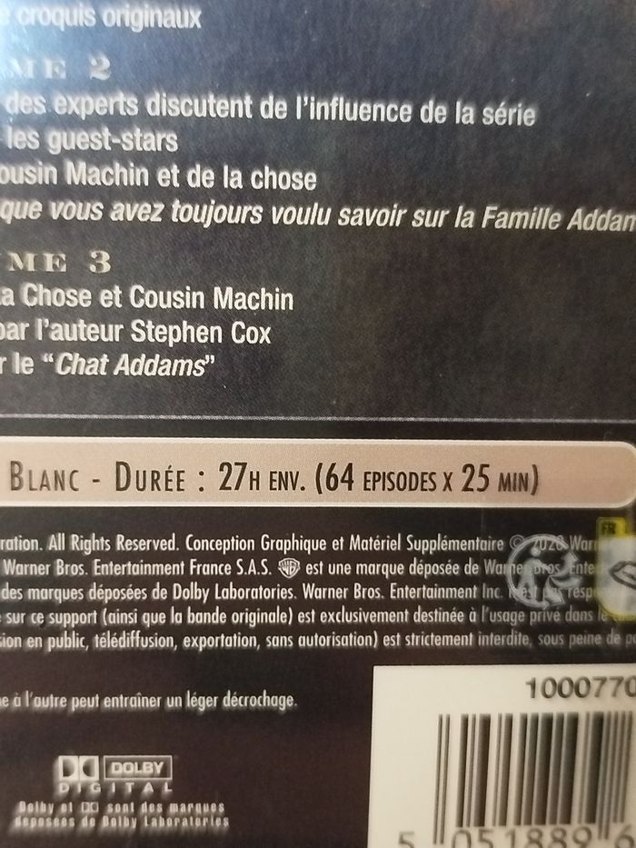 La famille Addams - La série TV intégrale - DVD (sous blister) - photo numéro 5
