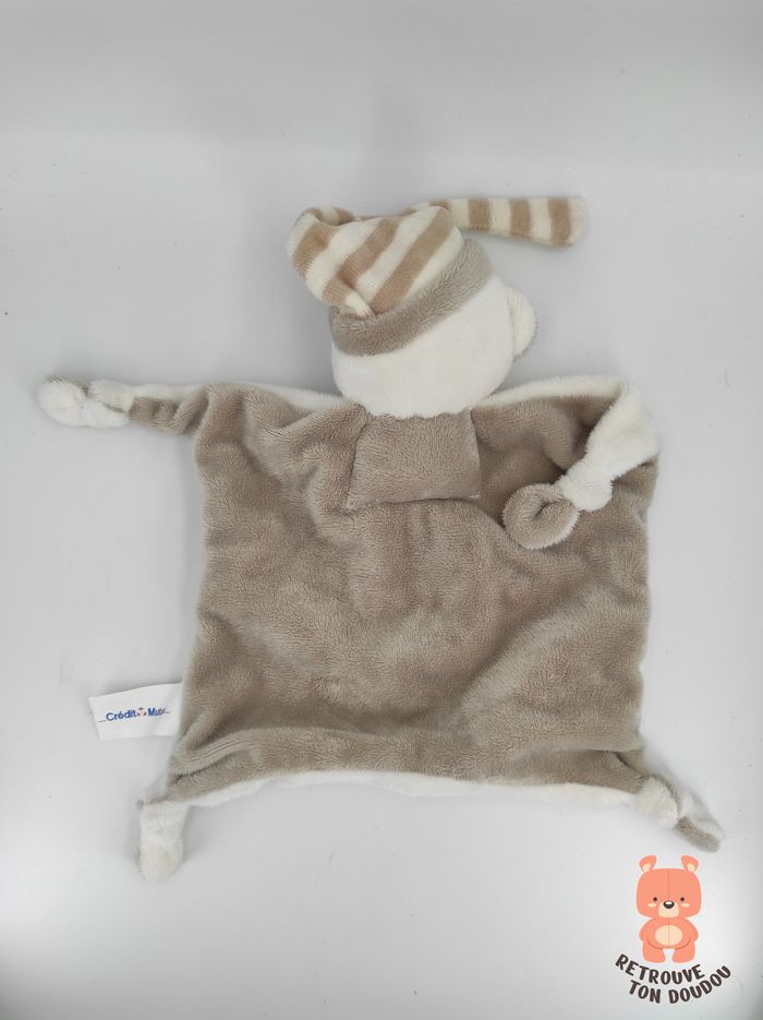 Doudou Plat Ours Crédit Mutuel - photo numéro 2