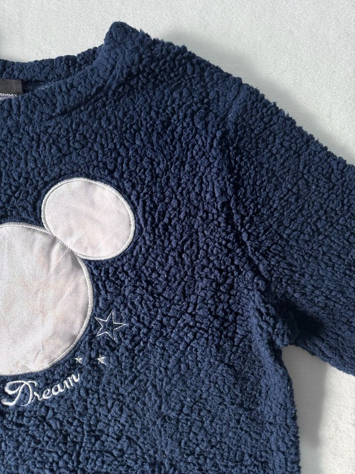Sweat de nuit bleu marine Disney Mickey pour femme en taille M en parfait état - photo numéro 4