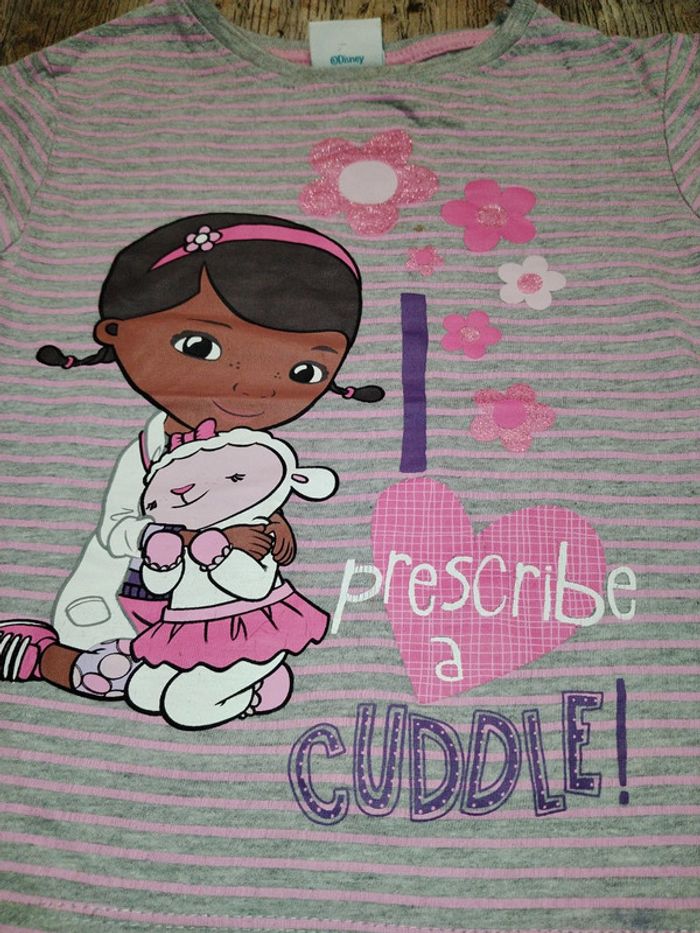 Joli t-shirt manches longues Disney fille taille 3 ans - photo numéro 3