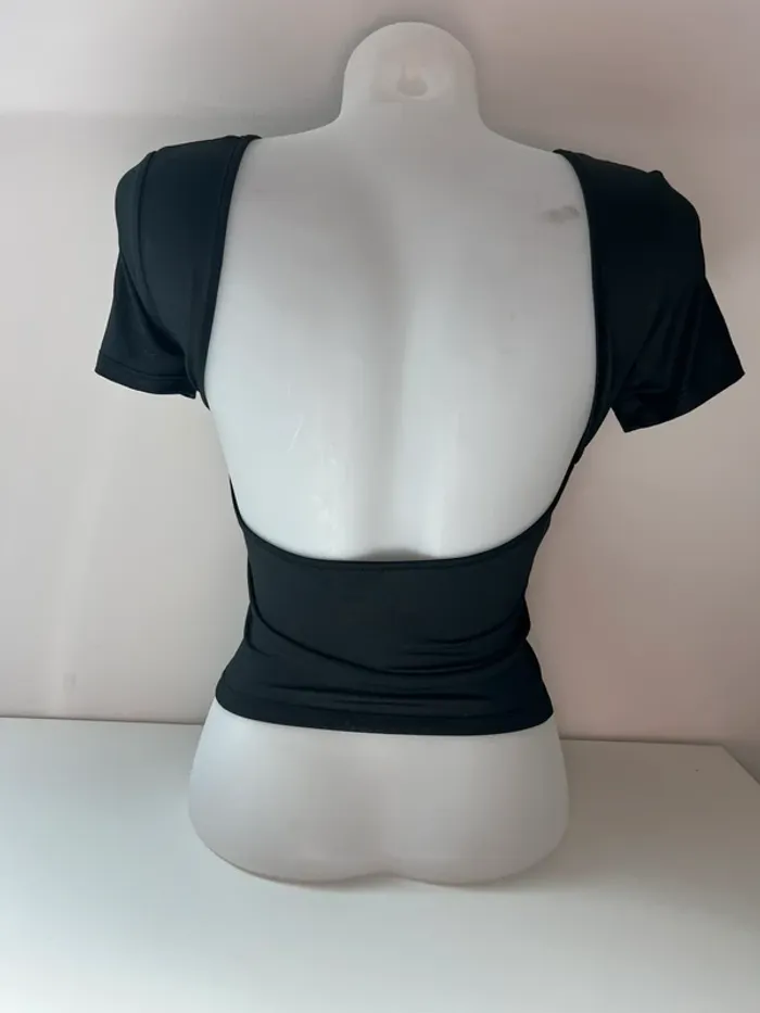 Tee shirt dos nu femme S - photo numéro 2