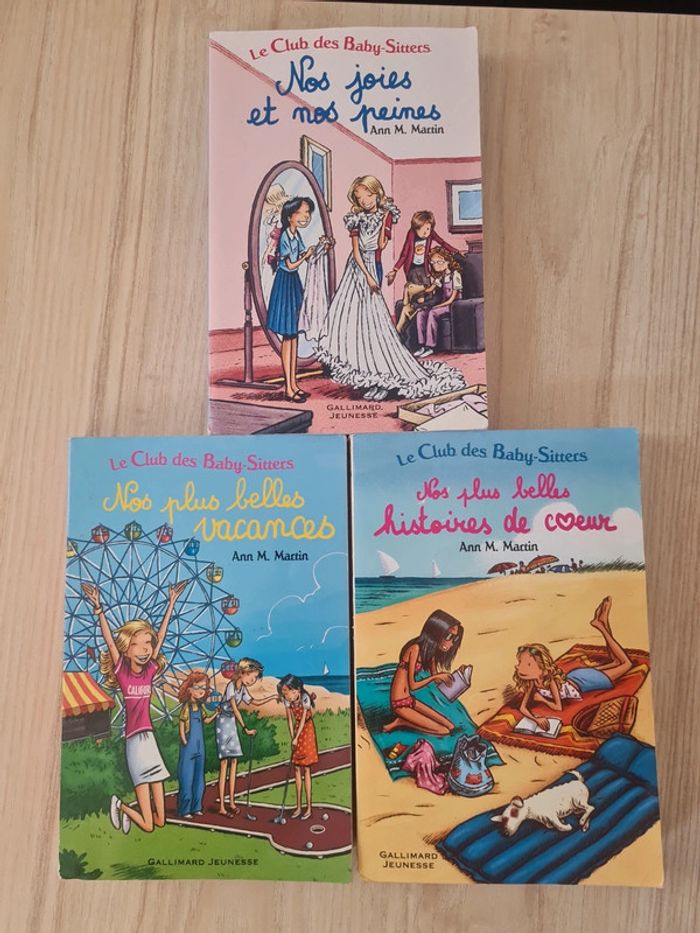 Le club des Baby-Sitters - 3 tomes - gallimard jeunesse - photo numéro 2