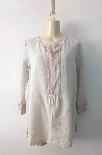 Blouse d'été 100% lin- Lands' End - taille 40