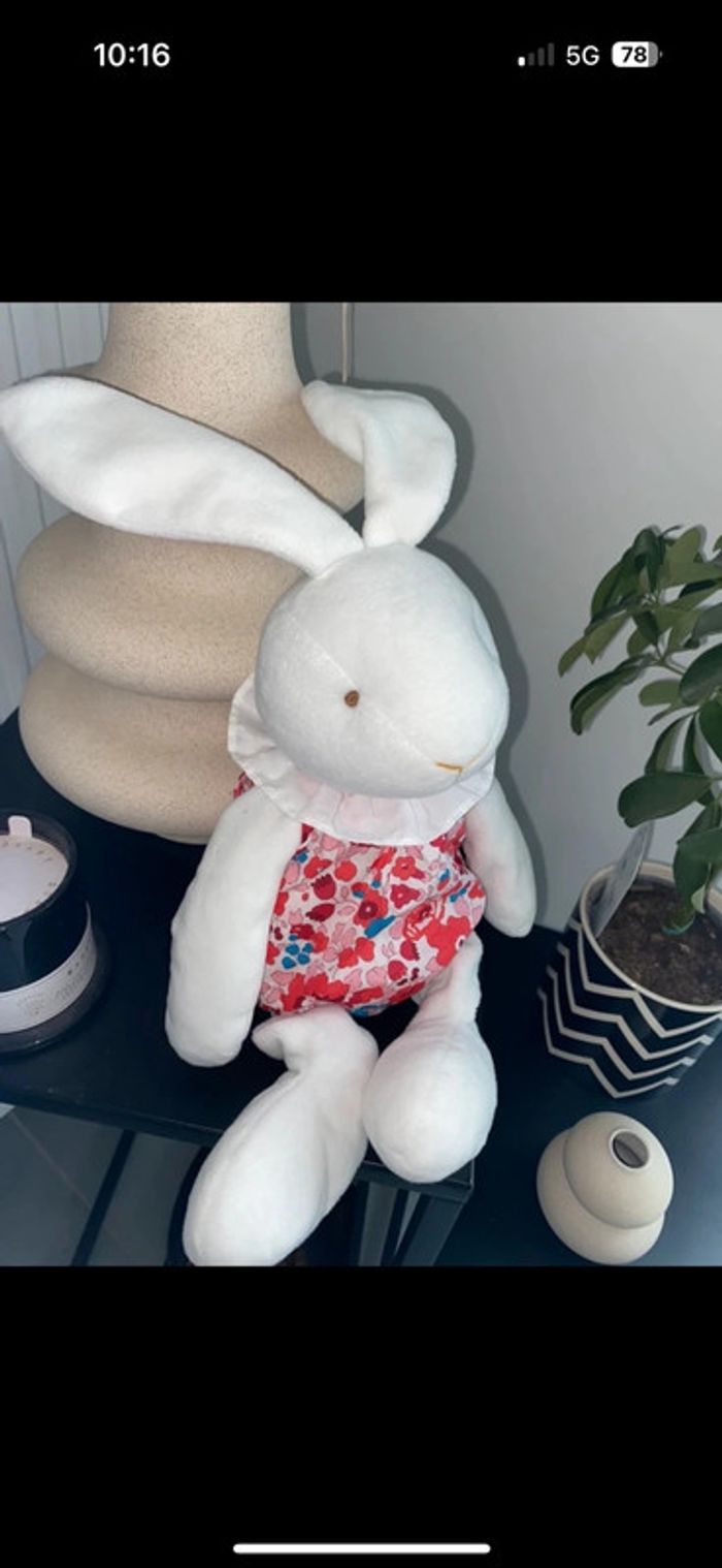 Doudou lapin jacadi bloomer - photo numéro 2