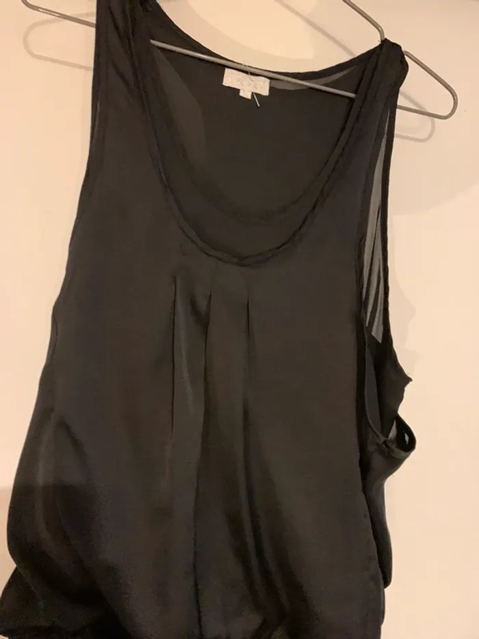 Robe noir fluide neuve taille s - photo numéro 2