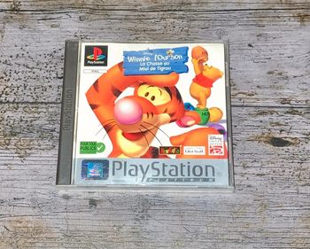 Winnie l’ourson Chasse au miel de Tigrou Jeu PS1 Complet Sony