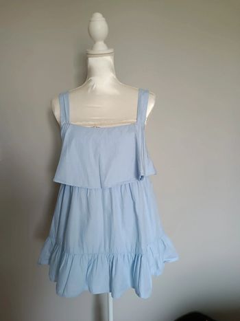 Blouse bleu ciel Zara taille M
