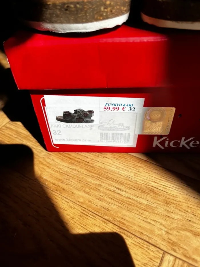 Sandales garçon 32 kickers - photo numéro 3