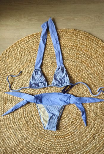 Magnifique biniki bleu lila neuf avec étiquette dosed milano neuf avec étiquette 
