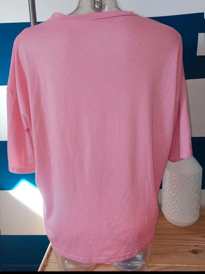 Tee-shirt oversize manches courtes Shein femme taille S - photo numéro 2