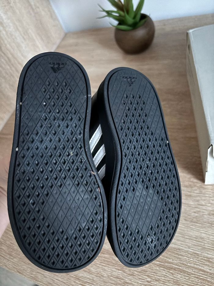 Basket basse noir adidas breaknet taille 26 garçon - photo numéro 6