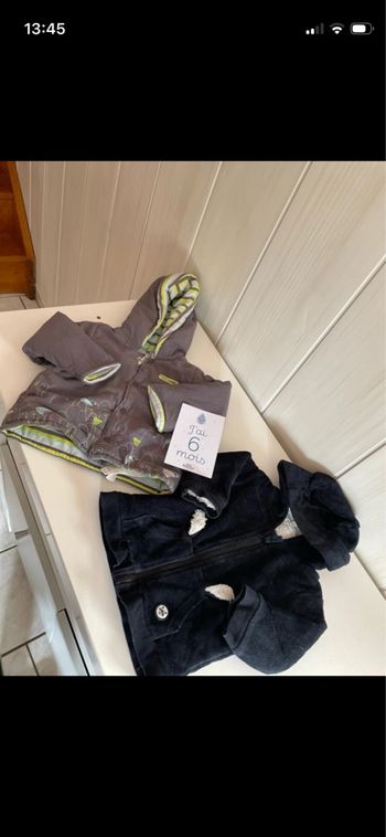 Lot de 2 veste garçon 