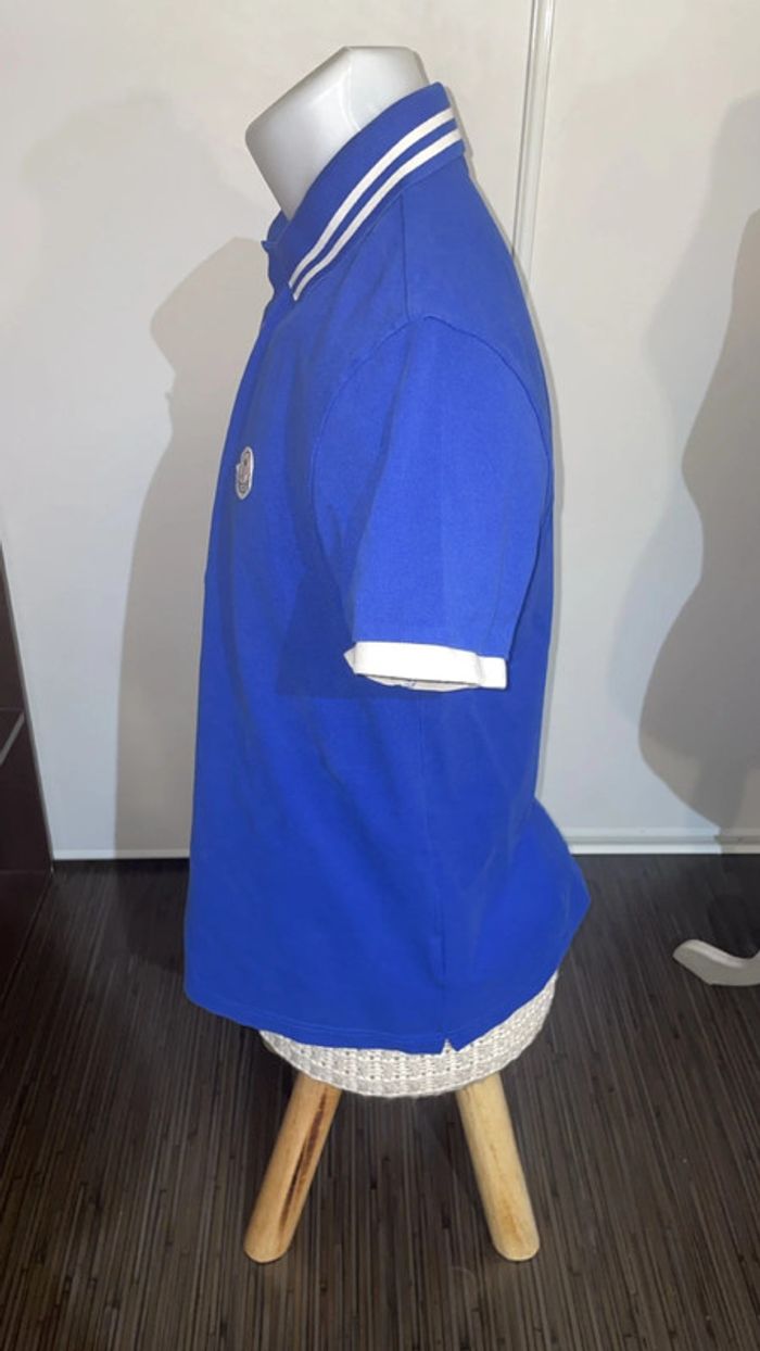 Polo Bleu Moncler TL - photo numéro 3