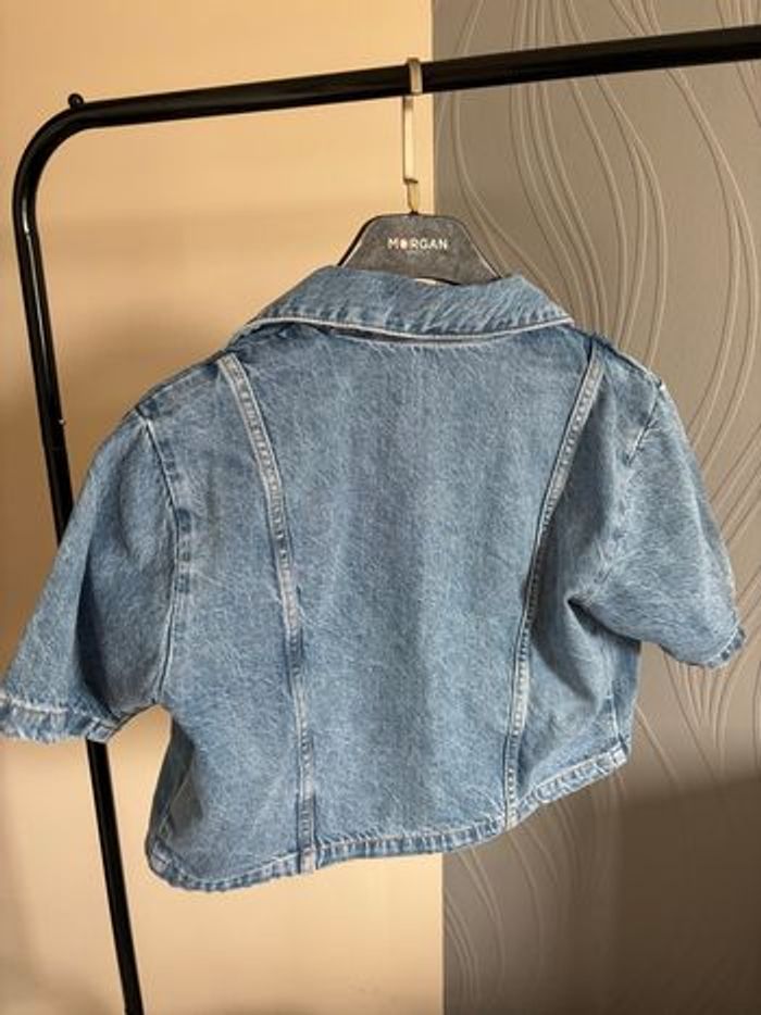 Chemise en jeans courte - photo numéro 2