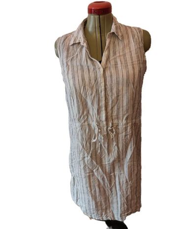 Robe blanc rayée Taille 42?