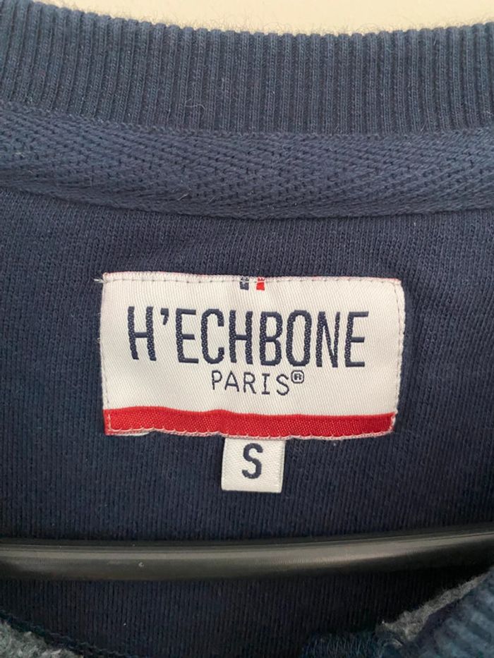 Sweat H’echbone Team bleu marine taille S - photo numéro 2
