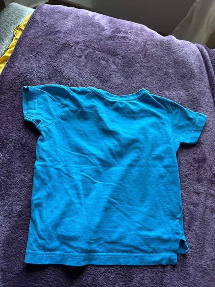 ensemble été short et t-shirt thème wild lion Blue seven en coton organic taille 3 ans - photo numéro 10