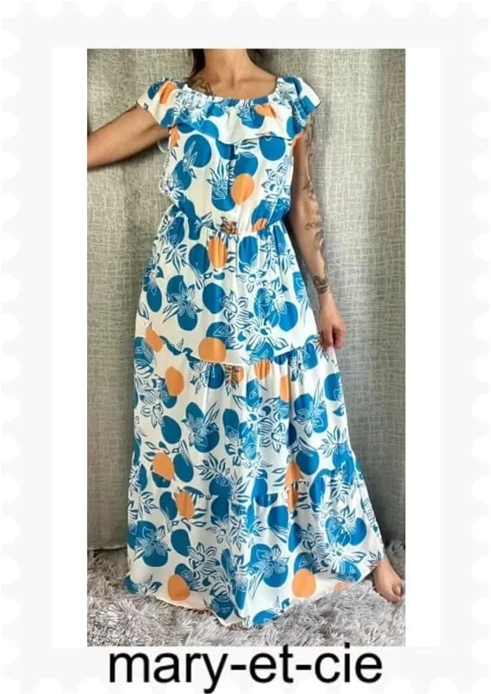 SOLDE - Robe longue bohème taille M - milankiss