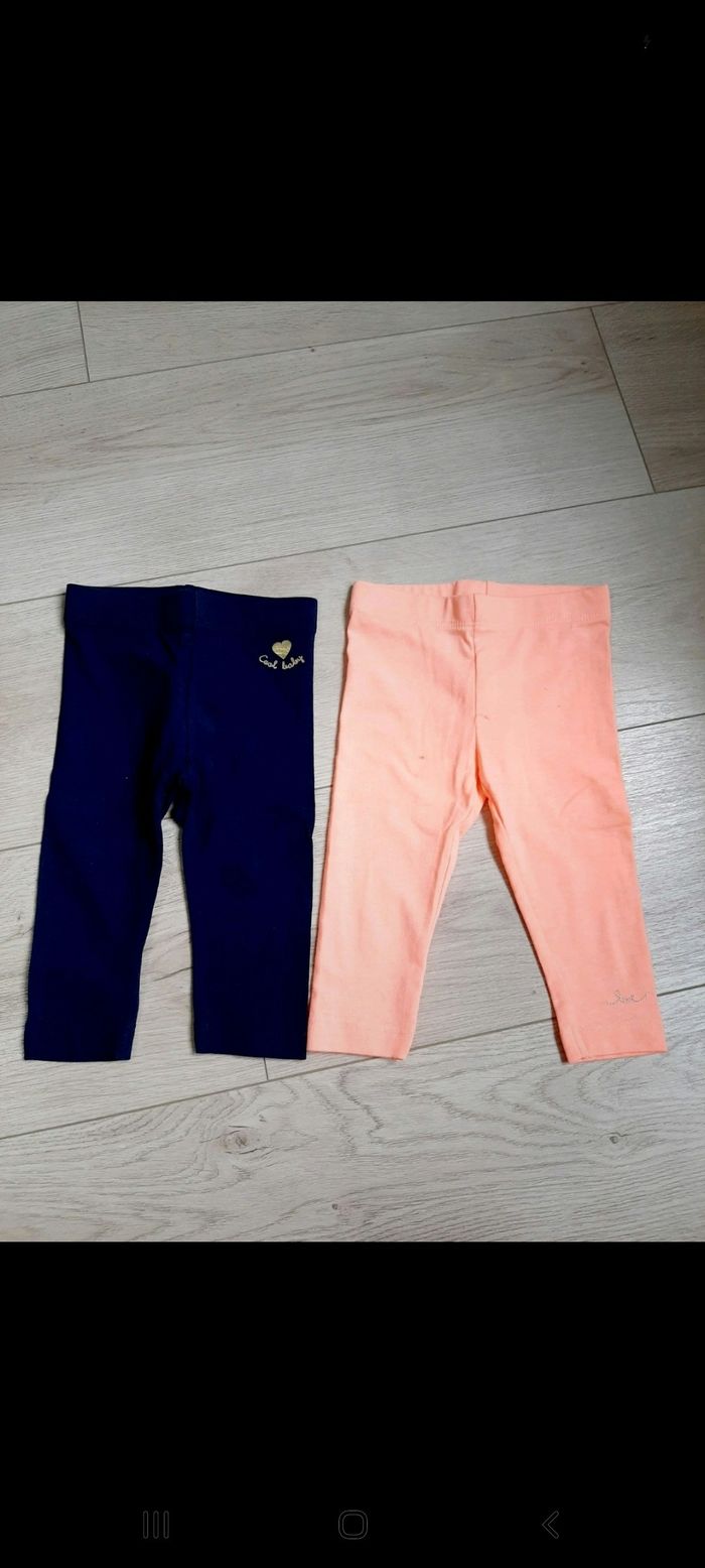 Lot 2 leggins 3/4