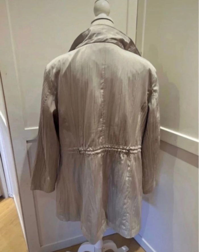 Veste femme légère taille 48 gelco beige - photo numéro 2