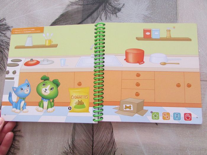 Livre MagiBook Vtech niveau 1 Je découvre les nombres avec Scout et Violette - photo numéro 5