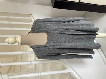 Ensemble Zapa débardeur et gilet gris