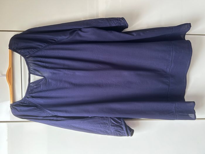 Blouse bleue Yessica - Taille 46/48 - photo numéro 3