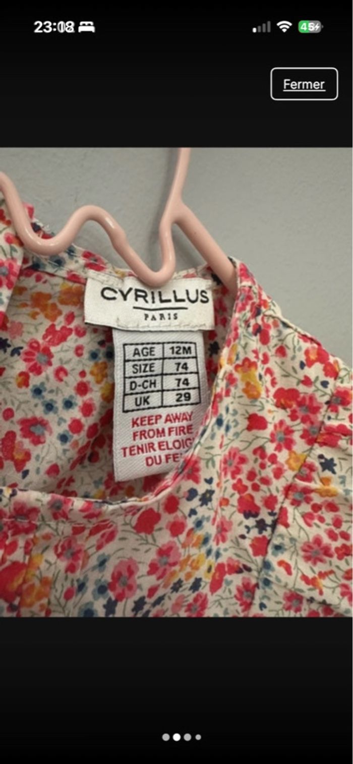 Blouse Cyrillus 12 mois - photo numéro 2